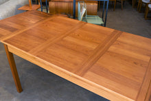 Load image into Gallery viewer, Restored Vejle Stole Drawleaf Dining Table
