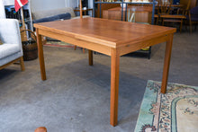 Load image into Gallery viewer, Restored Vejle Stole Drawleaf Dining Table
