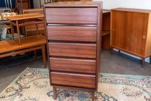 Load image into Gallery viewer, Vintage Rosewood Tall Dresser
