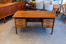 Load image into Gallery viewer, Vintage Rosewood Executive Desk
