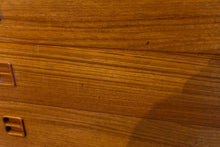 Load image into Gallery viewer, Vintage Teak Cabinet with Topper
