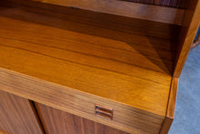 Load image into Gallery viewer, Vintage Teak Cabinet with Topper
