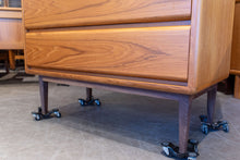 Load image into Gallery viewer, Vintage Teak Tallboy Dresser
