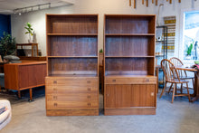 Load image into Gallery viewer, Vintage Teak Cabinet with Topper
