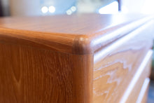 Load image into Gallery viewer, Vintage Teak Tallboy Dresser
