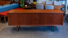 Load image into Gallery viewer, Vintage Teak Tambour Door Sideboard
