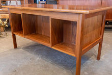 Load image into Gallery viewer, Vintage Teak Executive Desk
