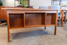 Load image into Gallery viewer, Vintage Teak Executive Desk
