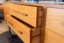 Load image into Gallery viewer, Vintage Teak Nine Drawer Dresser by RS Associates

