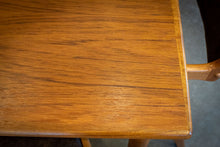 Load image into Gallery viewer, Restored Square Teak Drawleaf Dining Table
