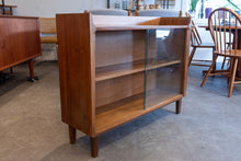 Load image into Gallery viewer, Vintage Walnut Display Cabinet
