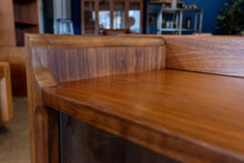 Load image into Gallery viewer, Vintage Walnut Display Cabinet
