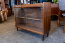 Load image into Gallery viewer, Vintage Walnut Display Cabinet

