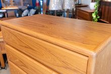 Load image into Gallery viewer, Vintage Teak Tallboy Dresser
