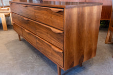 Load image into Gallery viewer, Restored Vicart Walnut Nine Drawer Dresser
