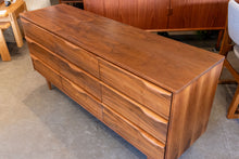 Load image into Gallery viewer, Restored Vicart Walnut Nine Drawer Dresser
