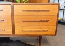 Load image into Gallery viewer, Vintage Teak Nine Drawer Dresser by RS Associates
