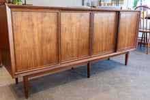 Load image into Gallery viewer, Restored Honderich Walnut Sideboard
