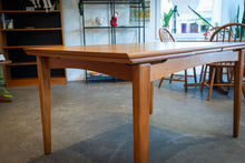 Load image into Gallery viewer, Restored Teak Drawleaf Dining Table
