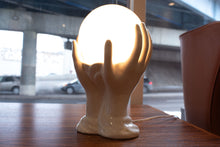 Load image into Gallery viewer, Vintage Ceramic Crystal Ball Lamp
