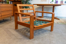 Load image into Gallery viewer, Restored Solid Teak Lounge Chair
