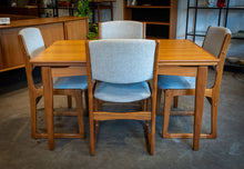 Load image into Gallery viewer, Restored Teak Drawleaf Dining Table
