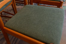 Load image into Gallery viewer, Restored Teak Tallback Dining Chairs
