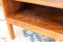 Load image into Gallery viewer, Walnut Mid Century Modern REFF Nightstands – Pair
