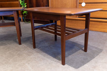 Load image into Gallery viewer, Vintage Afromosia and Teak Side Table Pair
