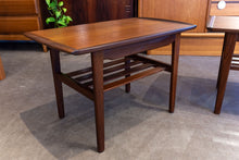 Load image into Gallery viewer, Vintage Afromosia and Teak Side Table Pair

