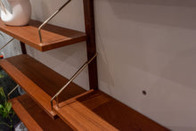Load image into Gallery viewer, Vintage Teak Two Bay Wall Unit
