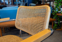 Load image into Gallery viewer, Reupholstered Vintage Cesca Style Chair with Original Cane Back
