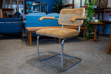 Load image into Gallery viewer, Reupholstered Vintage Cesca Style Chair with Original Cane Back
