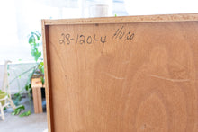 Load image into Gallery viewer, Vintage Teak Cabinet with Sliding Doors
