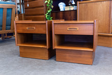 Load image into Gallery viewer, Pair of Vintage Teak Night Stands
