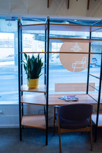 Load image into Gallery viewer, Four Bay Vintage Ikea Niklas Shelving Unit
