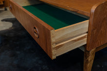 Load image into Gallery viewer, Vintage Teak Bookshelf / Cabinet on Custom Base
