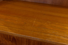 Load image into Gallery viewer, Vintage Teak Bookshelf / Cabinet on Custom Base

