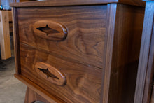 Load image into Gallery viewer, Fully Restored Walnut Nightstand Pair
