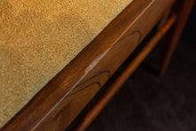 Load image into Gallery viewer, Reupholstered Vintage Sapele Dining Chairs - Set of Six
