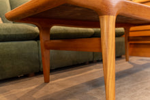 Load image into Gallery viewer, Restored Teak Coffee Table in the style of Johannes Andersen
