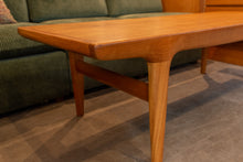 Load image into Gallery viewer, Restored Teak Coffee Table in the style of Johannes Andersen
