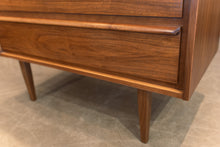 Load image into Gallery viewer, Restored Walnut Tallboy Dresser
