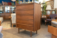 Load image into Gallery viewer, Restored Walnut Tallboy Dresser
