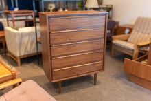 Load image into Gallery viewer, Restored Walnut Tallboy Dresser
