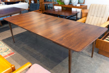 Load image into Gallery viewer, Restored Honderich Walnut Dining Table with Three Leaves
