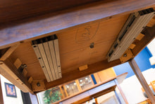 Load image into Gallery viewer, Restored Honderich Walnut Dining Table with Three Leaves
