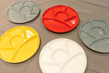 Load image into Gallery viewer, Vintage Set of Five Porcelain Fondue Plates
