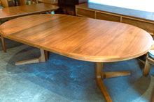 Load image into Gallery viewer, Dyrlund Mid Century Modern Extendable Teak Dining Table
