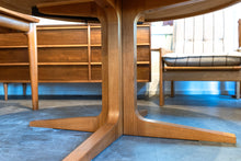 Load image into Gallery viewer, Dyrlund Mid Century Modern Extendable Teak Dining Table
